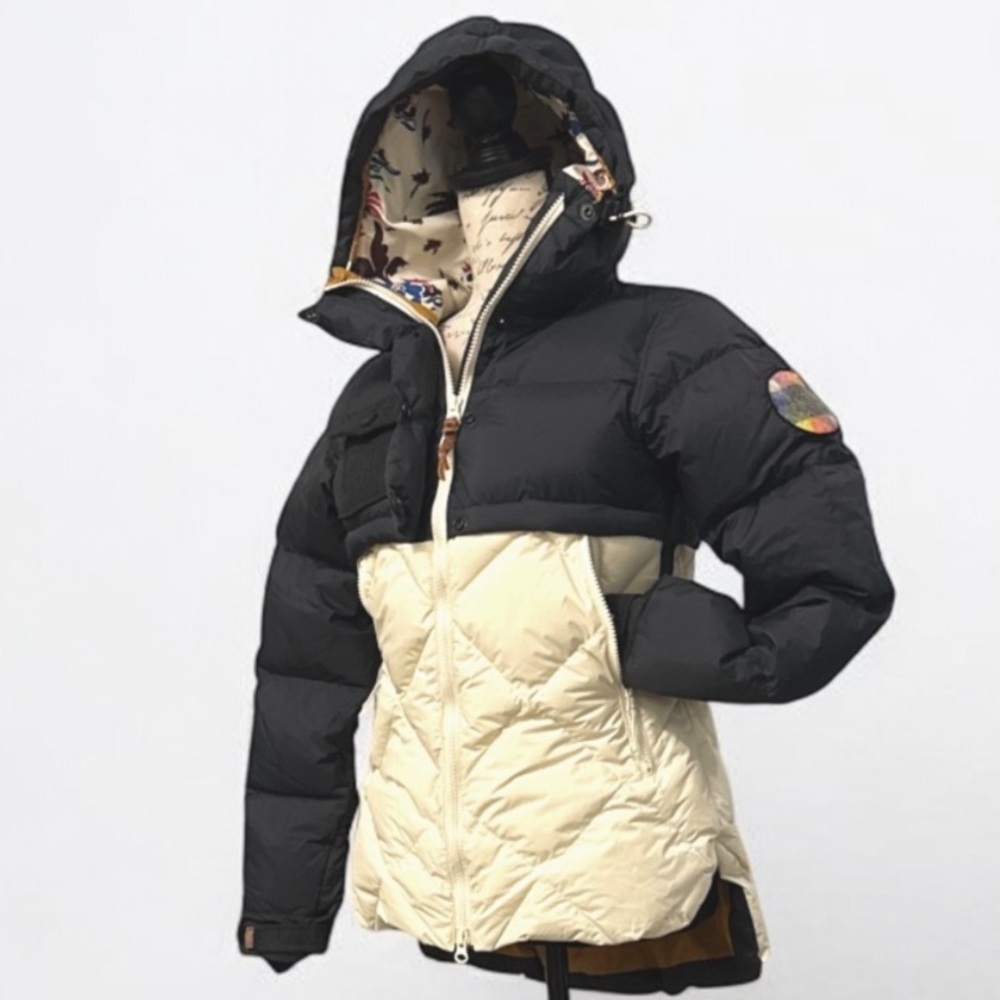 Holden Black and Cream Puffer Jacket